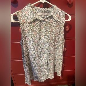 Loft small floral tanktop